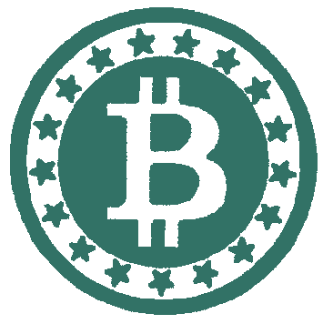 Bitcoin Рисунок для вышивки Bitcoin