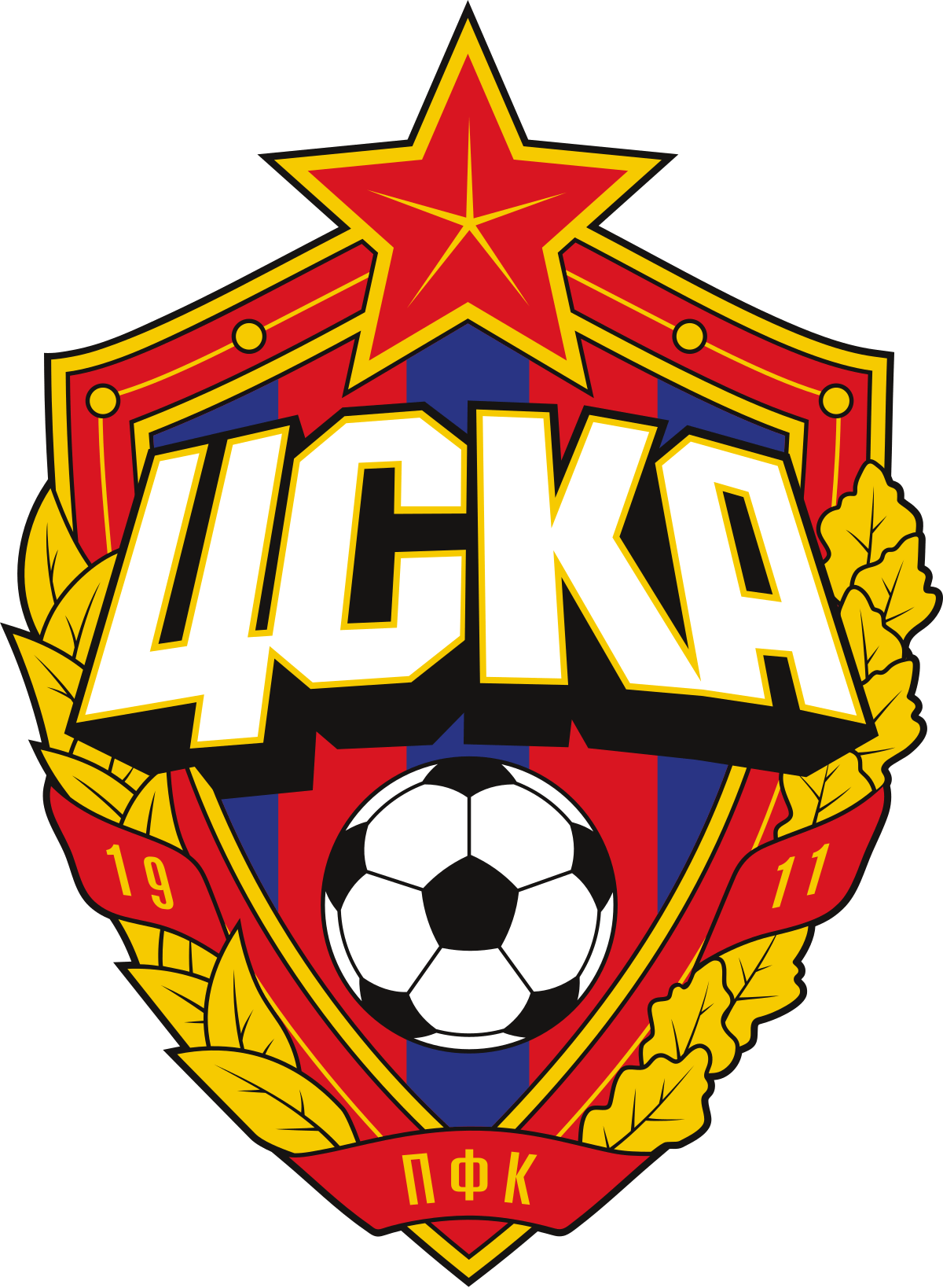 ЦСКА Рисунок для вышивки ЦСКА